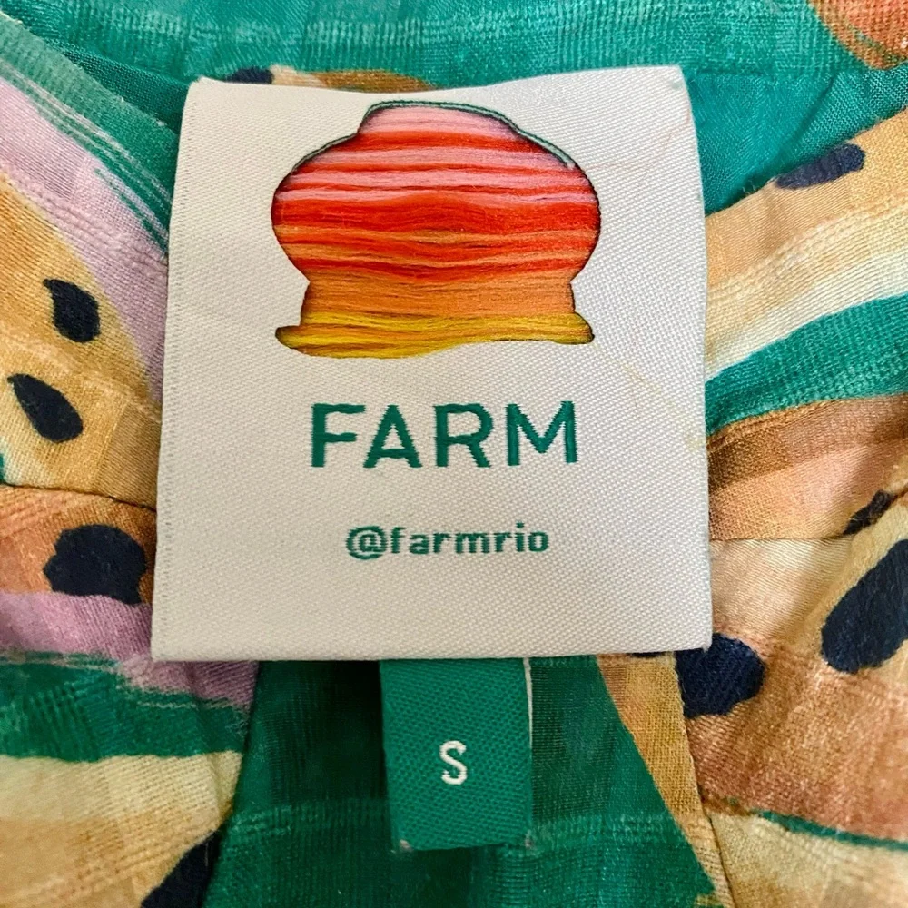 Farm Rio Raining Bananas Dress - Picture 5 of 5